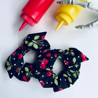 Retro Cherries Scrunchie