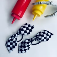 Checkered Hair Tie