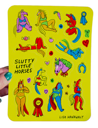 Image of Slutty Horse Stickers