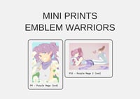 Image 2 of Mini Prints - Emblem Warriors [Unofficial]