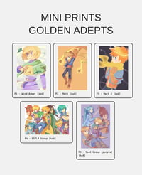 Image 1 of Mini Prints - Golden Adepts [Unofficial]