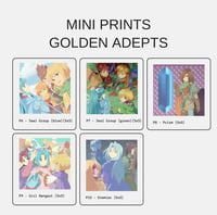 Image 2 of Mini Prints - Golden Adepts [Unofficial]