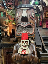 Image 3 of Colonel Coconut Tiki Mug - Radical Red Edition