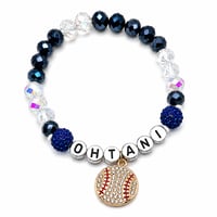 Image 2 of  Ohtani-Inspired Baseball Bracelet 