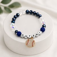 Image 1 of  Ohtani-Inspired Baseball Bracelet 