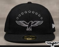 NEW ERA "9 Stars" Blackout Fitted – Limited Drop (1-100)