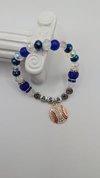 Image 3 of Sasaki Baseball-Inspired Personalized Bracelet