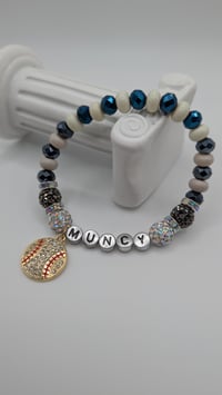 Image 3 of Muncy-Inspired Baseball Bracelet