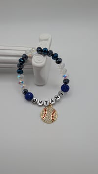 Image 3 of  Ohtani-Inspired Baseball Bracelet 