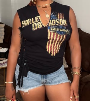 Image of Harley Davidson Tassel Tee