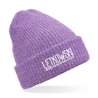 Beanie #SELTENSOGELACHT (Lavendel magic)