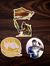 CERBERUS COMICS STICKER PACK