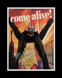 ALLEN GINSBERG, COME ALIVE! - ORIGINAL 60' POSTER (FRAMED)