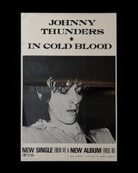 JOHNNY THUNDERS - IN COLD BLOOD ORIGINAL POSTER 