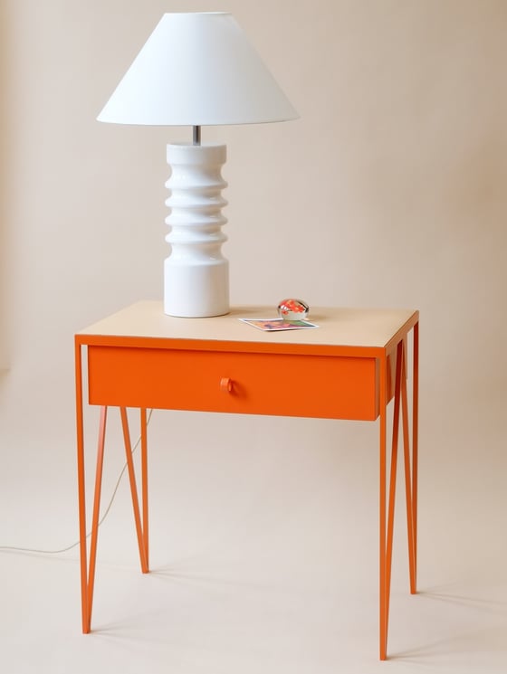 Image of A Pair of Nightstand Bedside Tables