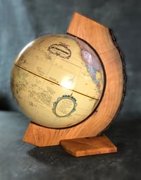 Image 4 of Classic Globe in Live edge Cherry Burl  