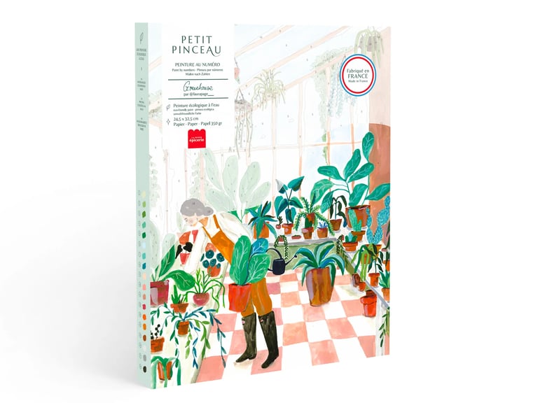 COFFRET PEINTURE AU NUMÉRO PETIT PINCEAU - ÉTÉ (PLUSIEURS MODÈLES) Image 3