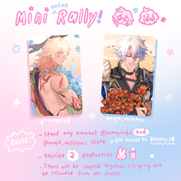 Mini stamp rally!!🌹🌹