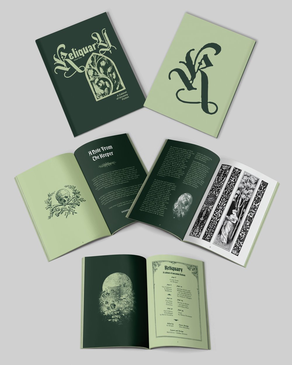 'Reliquary' Zine // Collaboration with Weird Walk