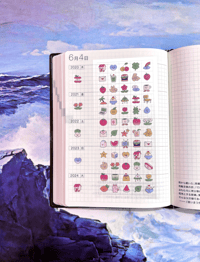 Image 1 of SQUARES sticker sheet