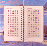 Image 3 of SQUARES sticker sheet
