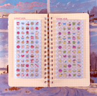 Image 4 of SQUARES sticker sheet