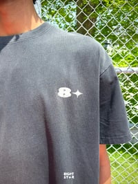 Image 3 of 8 Star Black Sun Fade Tee