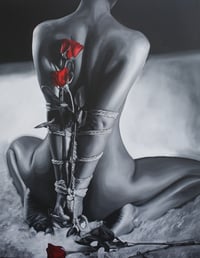 Image 2 of Thorns of Temptation ( Original Oil Painting ) 