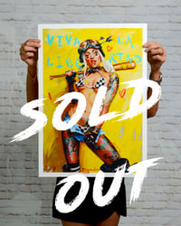 Image 1 of "VIVA LA LIBERTAD" Extremely Limited Edition Giclee Print