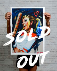 Image 1 of "HARLEY!" Extremely Limited Edition Giclee Print
