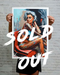 Image 1 of "YOU'LL NEVER SEE IT COMING" Extremely Limited Edition Giclee Print