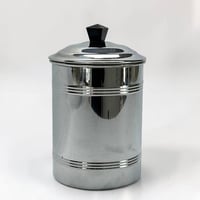 Image 3 of Pot à épices en chrome et bakélite CAFÉ - Années 1930 - Boîte de cuisi...
