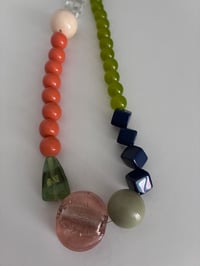 Image 1 of COLLAR ORANGE GREEN