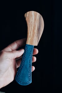 Image 2 of Hand carved spalted beech butter spreaders