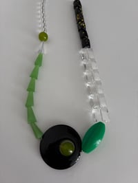 Image 1 of COLLAR GREEN BLACK