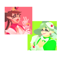 Shikishi Board Squid Sisters