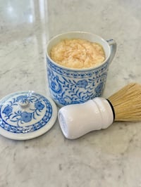 Image 3 of Chinoiserie Tallow Baccrat Rouge No 540 Shaving Soap Set  