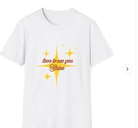 Retro Sparkle T-Shirt — "Love to See You Shine" Graphic Tee