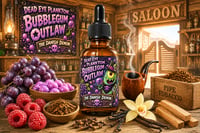 Image 1 of Dead Eye Plankton: Bubblegum Outlaw “Sweet grape smoke with outlaw swagger.” 🍇🔥🤠