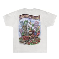 Image 2 of Train of Fools Tee (White)