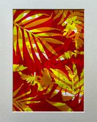 Image 1 of Layered Botanical Gelliprinting on 29/08/26 at Clevedon Craft Centre