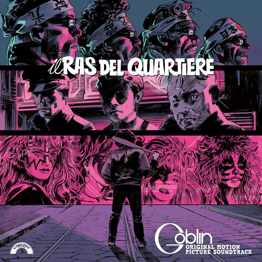 GOBLIN - IL RAS DEL QUARTIERE O.S.T. (VINILE LILLA TRASPARENTE 140GR. CON INSERTO)