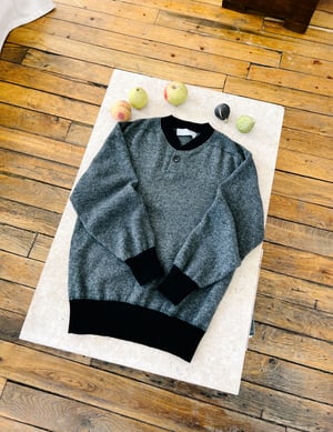 Comme des garçons Henley Knit Sweater - Size M