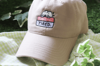 Image 1 of hello i'm tired cap