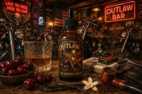Image 1 of Black Cherry Outlaw (Dark cherry bourbon over smoky tobacco luxe)
