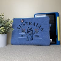 Image 2 of Bluey Upcycled Padded Zipper Pouch