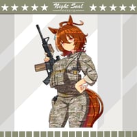Image 4 of ARMY x Horse / Stickers 