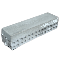 Image 1 of Cinderblock ledge
