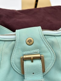 Image 2 of Mulberry Suzy Aqua Softwash Leather Shoulder Bag Vintage