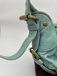 Image 16 of Mulberry Suzy Aqua Softwash Leather Shoulder Bag Vintage